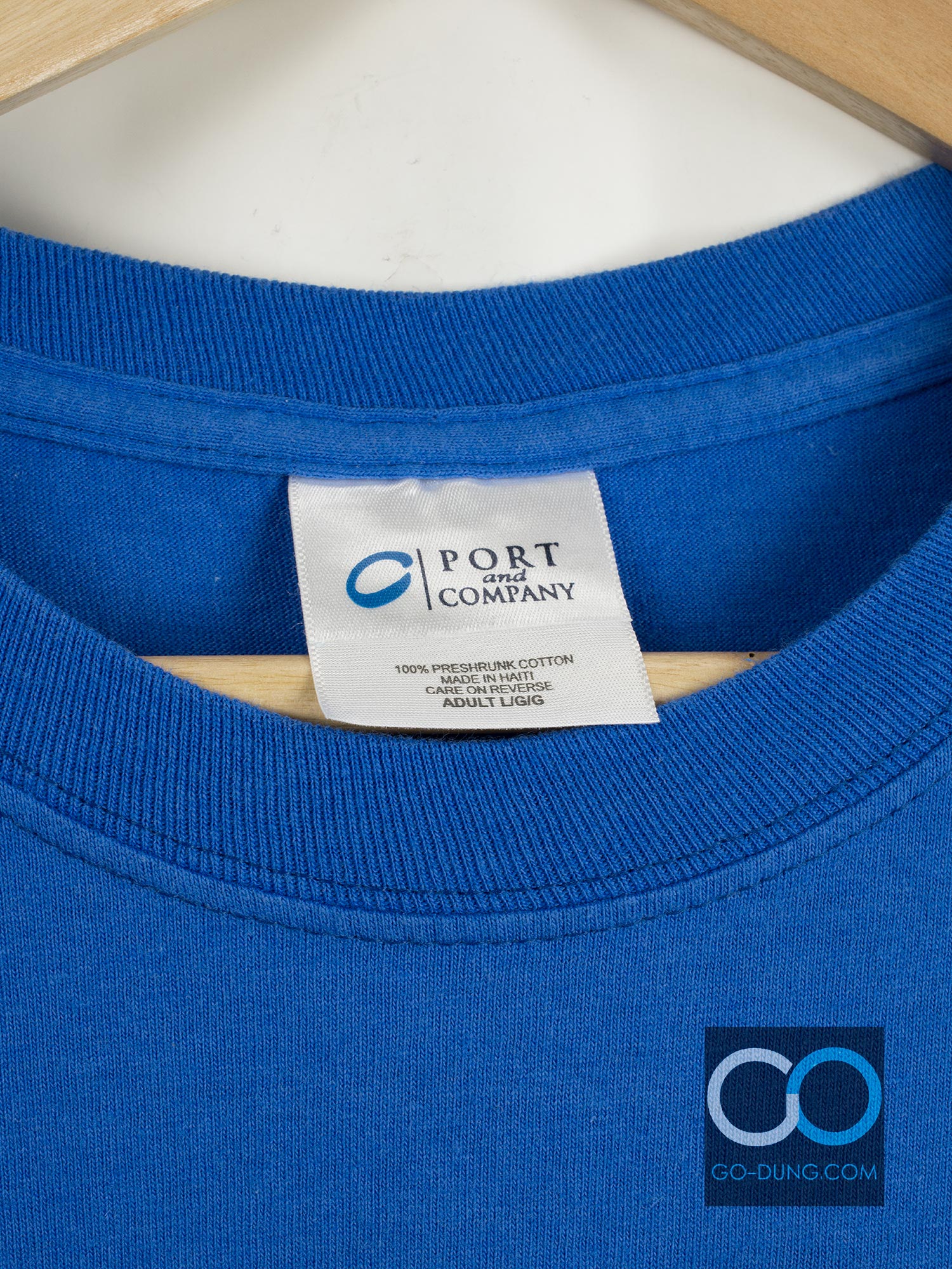 เสื้อยืดมือสอง PORT AND COMPANY : HOLBROOK ROADRUNNER ผ้า 100 คอตตอน