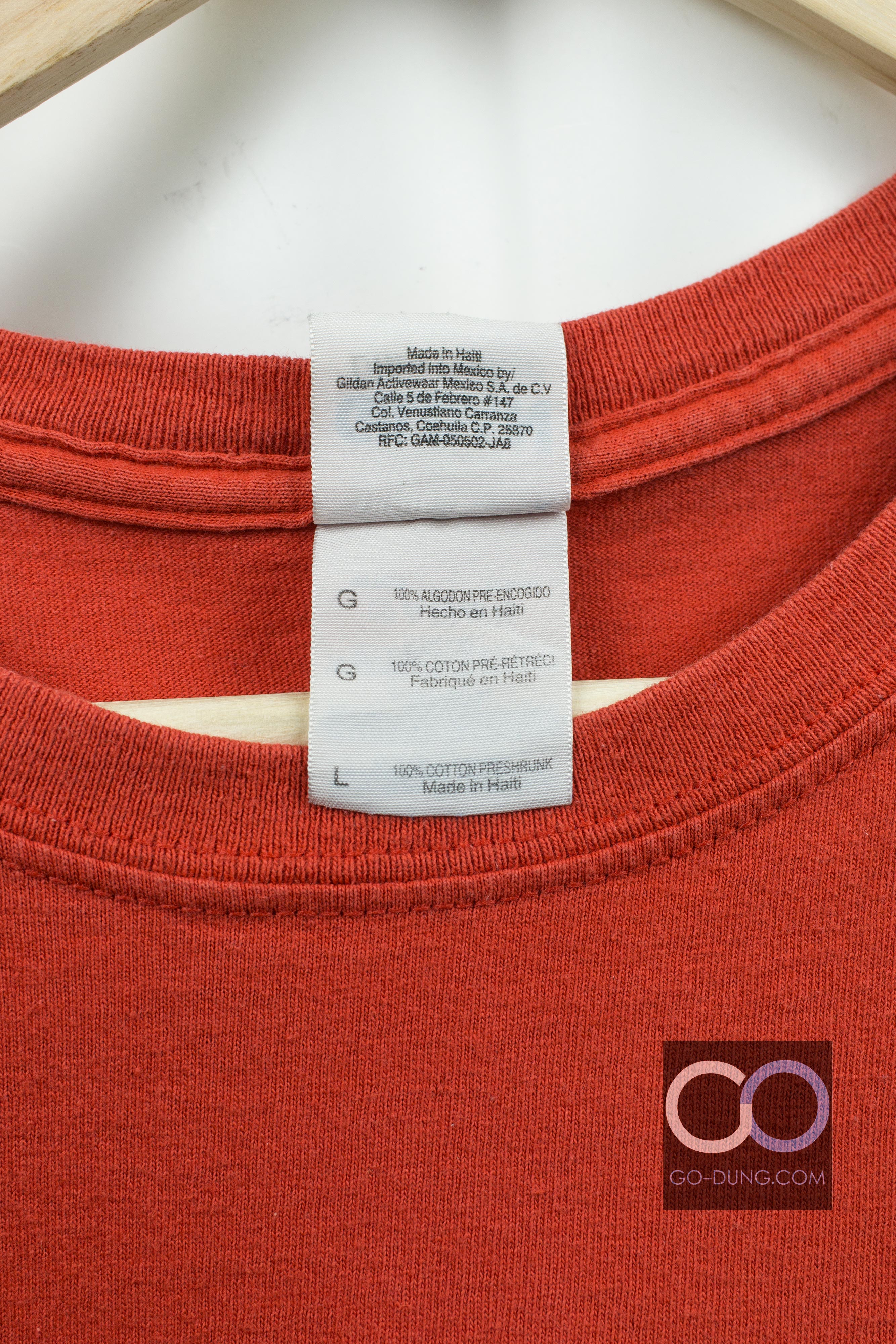 เสื้อยืด USA มือสอง GILDAN : IT IS A BEAVER ผ้า 100 คอตตอน