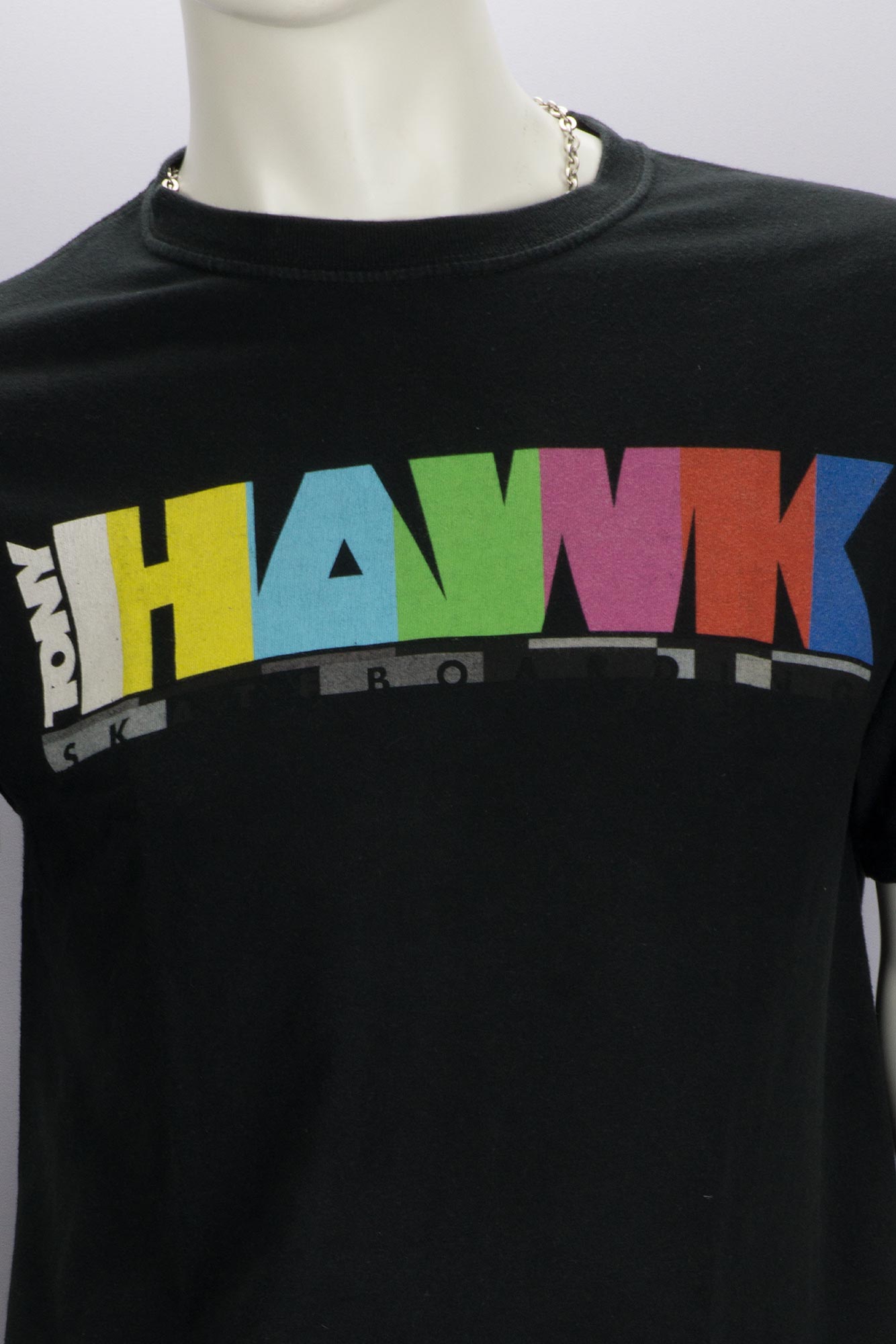 เสื้อยืดเสก็ตมือสอง TONY HAWK SKATEBOARD ผ้า 100 คอตตอน