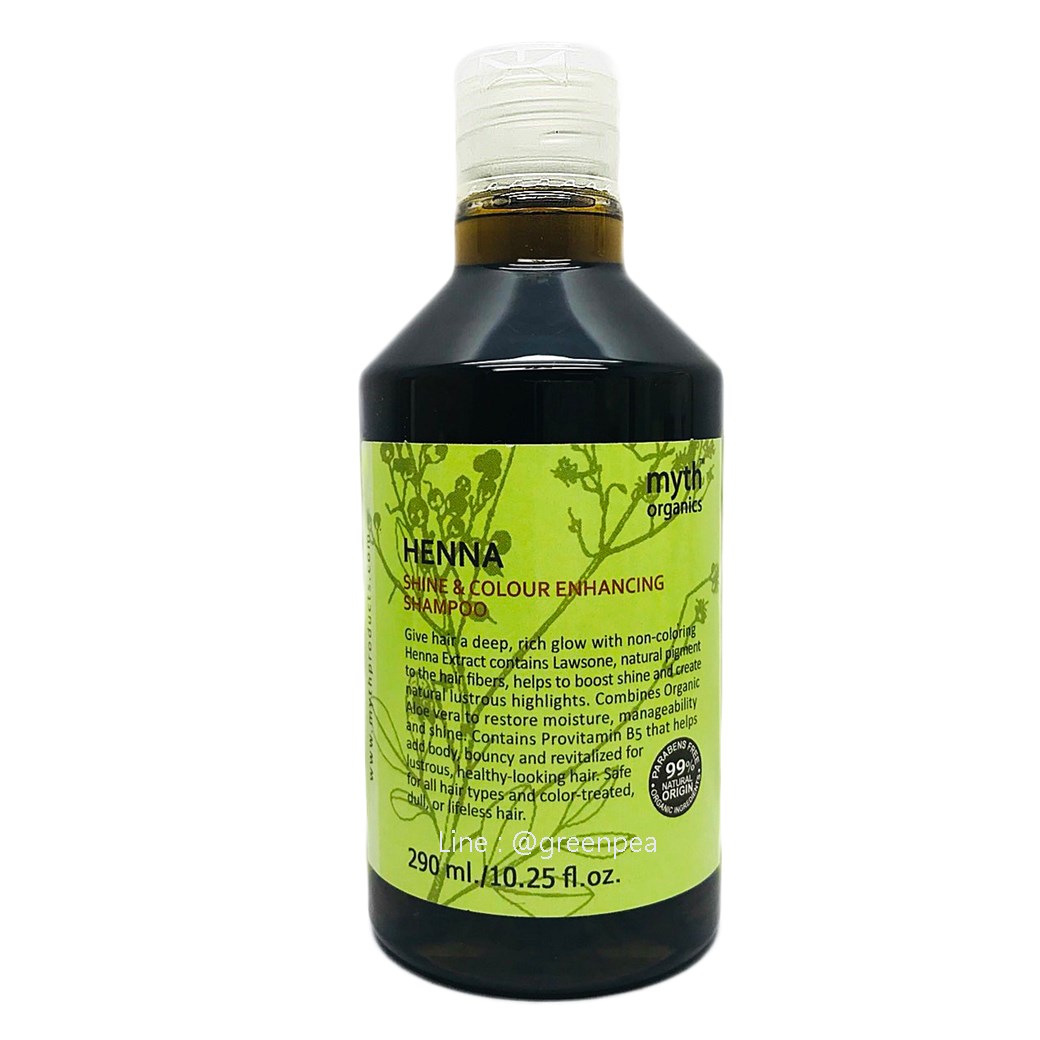 Henna shampoo Myth 290 ml.Color Treatment