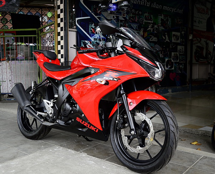 (ปิดการขาย) gsx-r 150 2018 สีแดง กุญแจสมาทคีย์