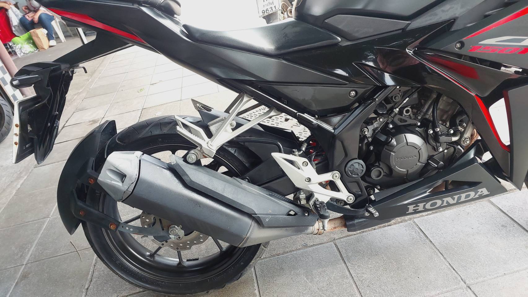 ปิดการขาย ลูกค้าเก่าอุดหนุน2คันแล้ว CBR 150 r สีดำตัวใหม่ไฟหน้า LED รถปี 2020