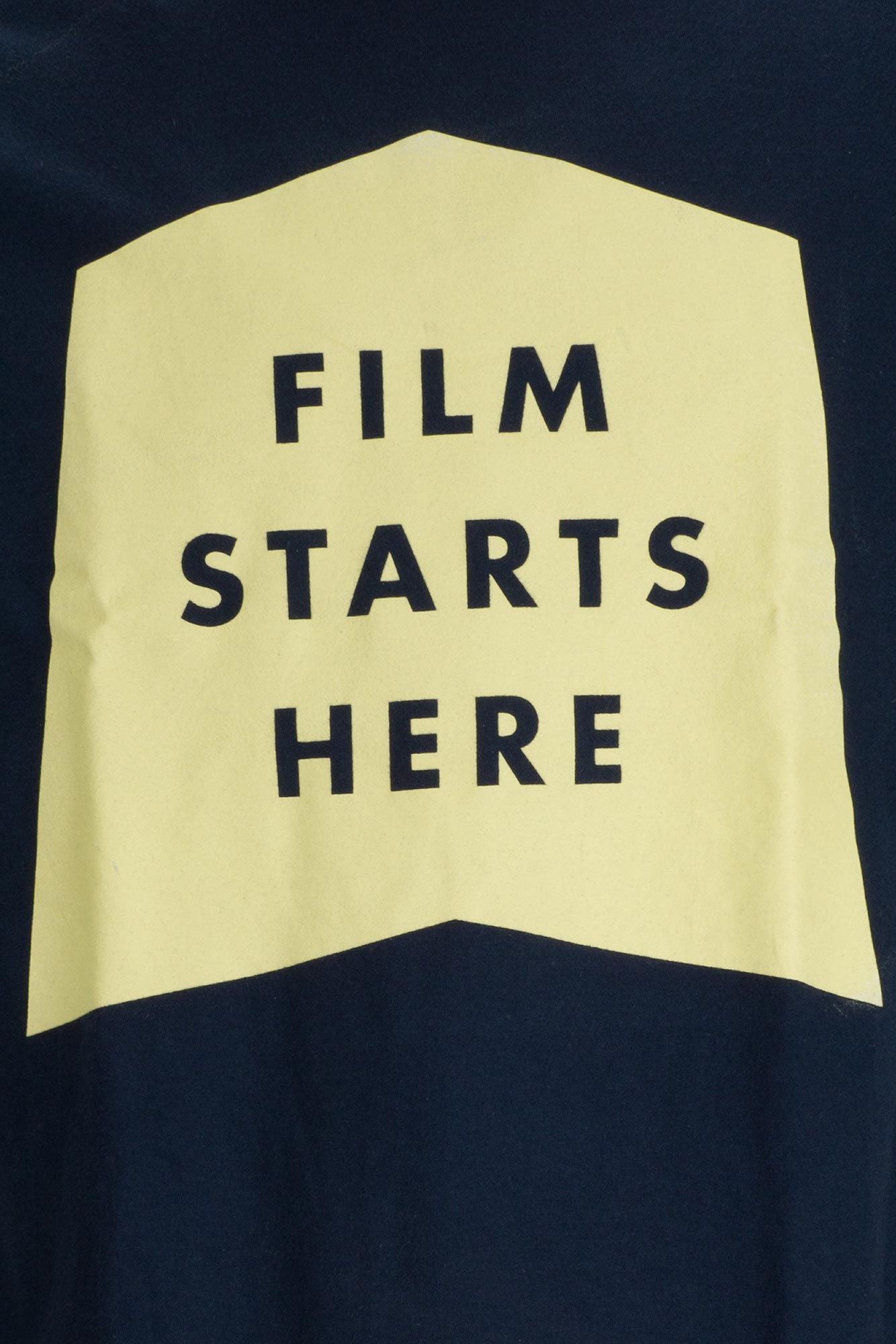เสื้อยืดมือสอง ANVIL : NFFTY, FILM START HERE ผ้า 100 คอตตอน