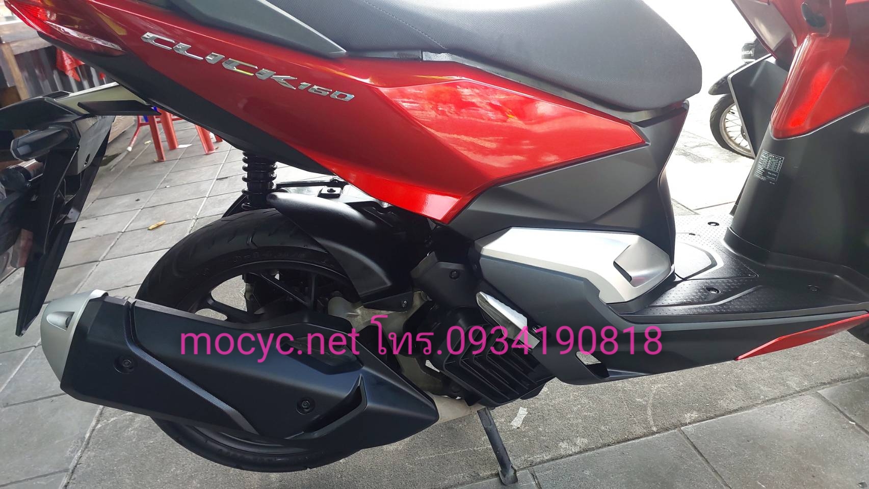 (ปิดการขายครับ) click 160 สีแดง ปี 2023 สภาพสวย