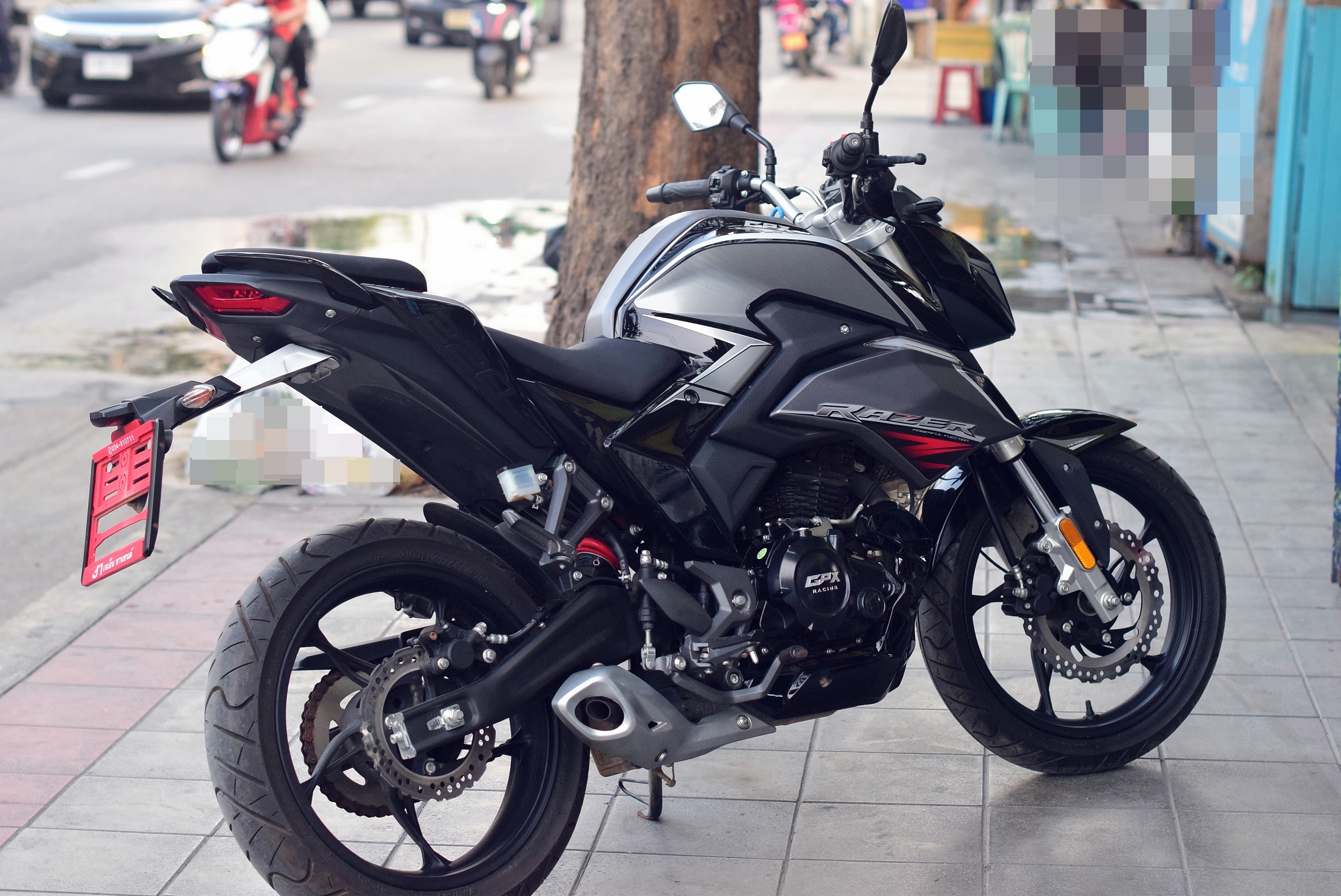 (ปิดการขาย)gpx razer 220gn ปี2022 ตัวใหม่ล่าสุด ระบบหัวฉีดไฟหน้า LED