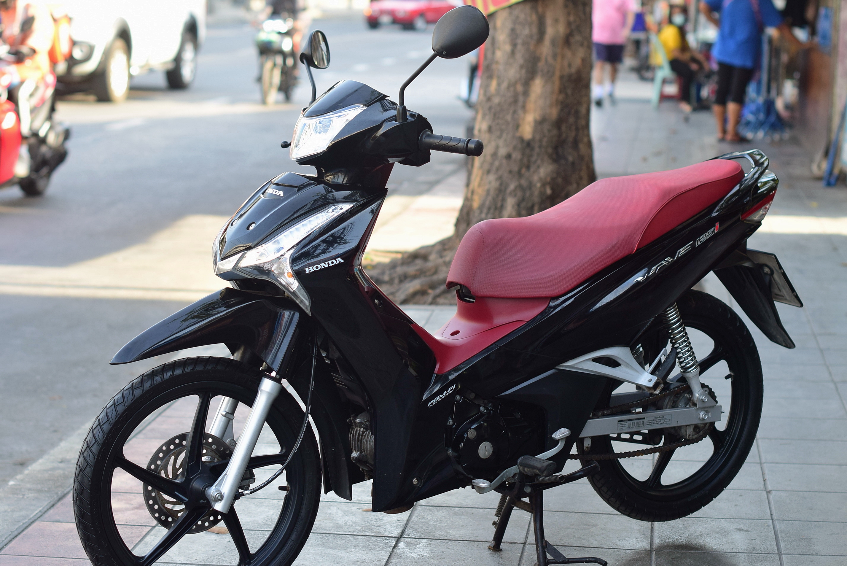 (ปิดการขายครับ) wave 125 i ไฟหน้า led ตัวท็อปล้อแม็ก สตาร์ทมือ