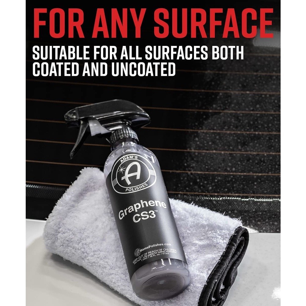 Adam's Graphene Detail Spray (32 oz/946 ml) สเปรย์สารพัดประโยชน์อดัมส์กราฟีนสำหรับทุกพื้นผิว