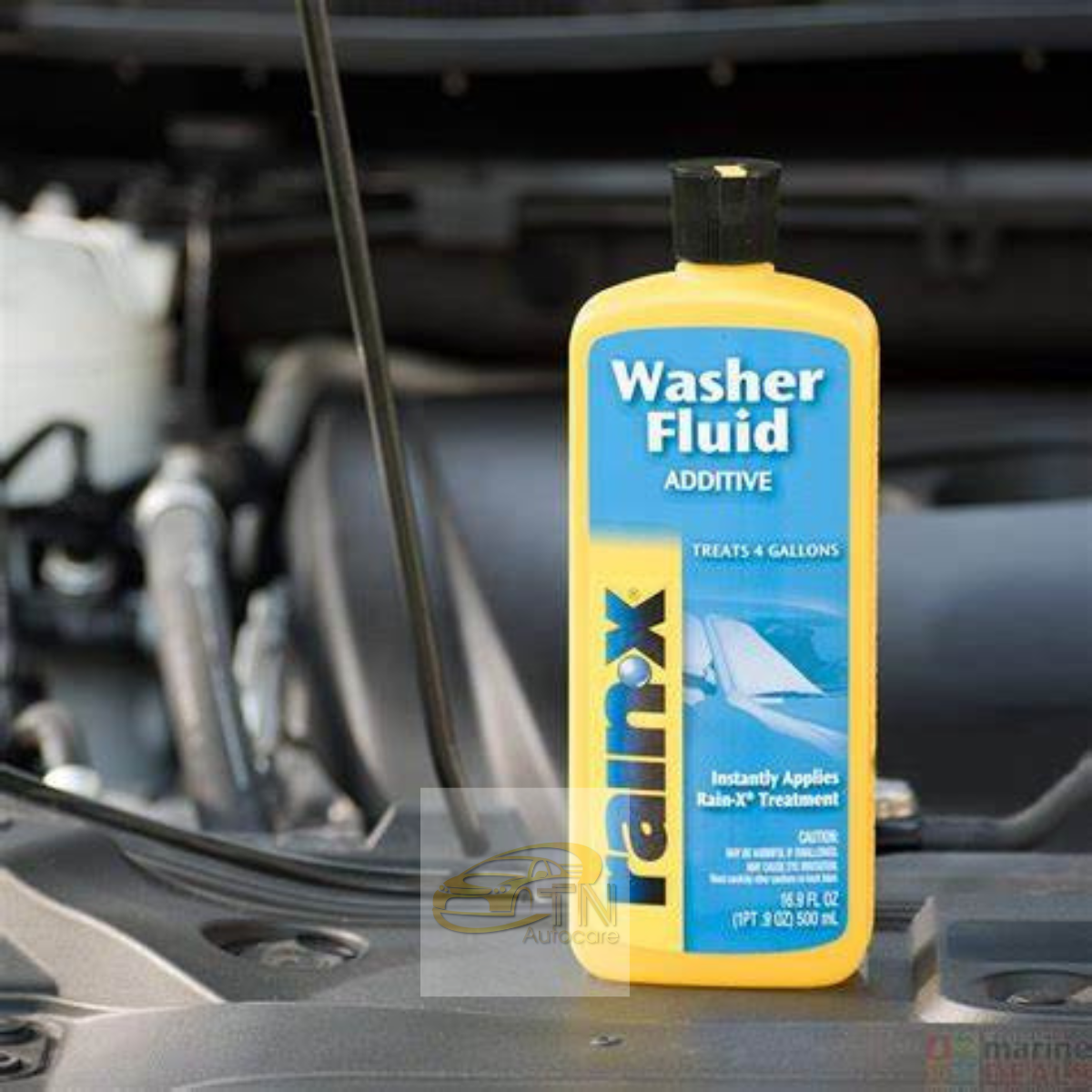 RainX Washer Fluid หัวเชื้อนำ้ยาทำความสะอาดกระจกรถยนต์ 500 ml.