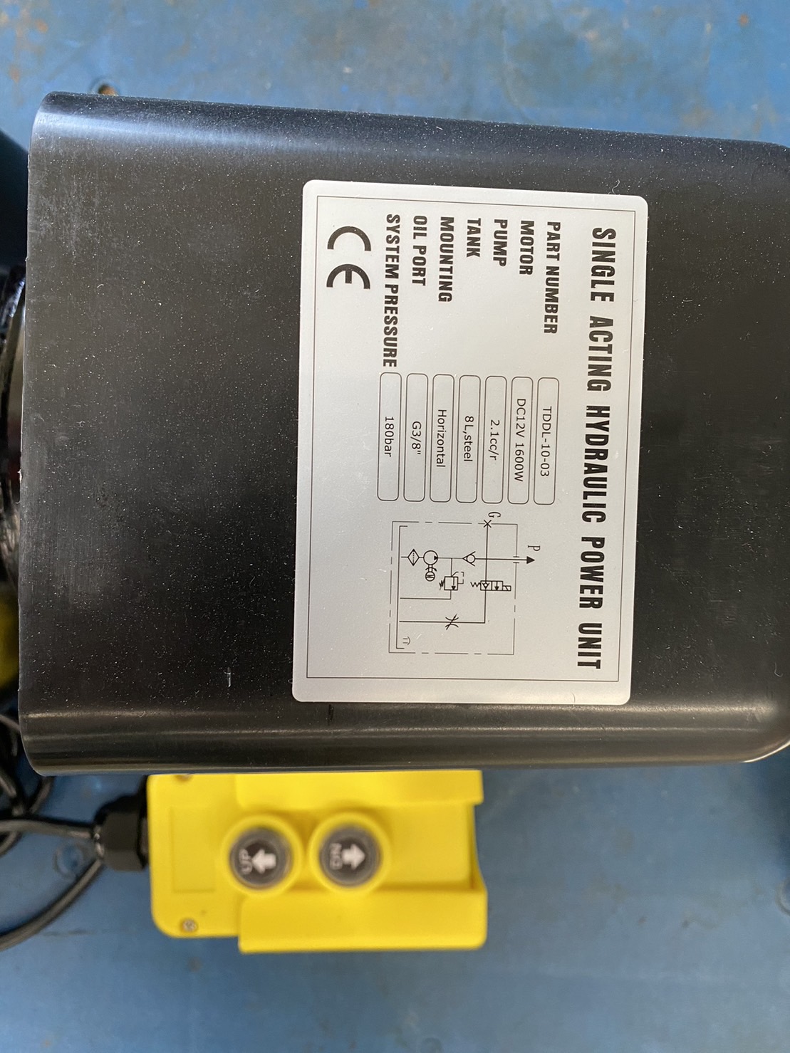 ชุดดั้มพ์ไฮดรอลิค1.5ตัน แกน 50 มม. พร้อมปั้มไฟฟ้า12V ชุดดั้มพ์สำหรับรถเล็ก รถปิคอัพ4x2 รถกระบะ
