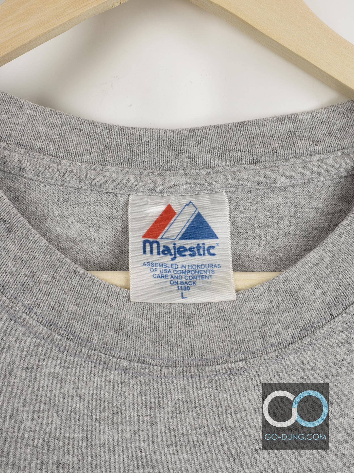 เสื้อยืดเบสบอลมือสอง MAJESTIC : NEW YORK YANKEE BRONX BOMBERS ผ้าบาง 90/10