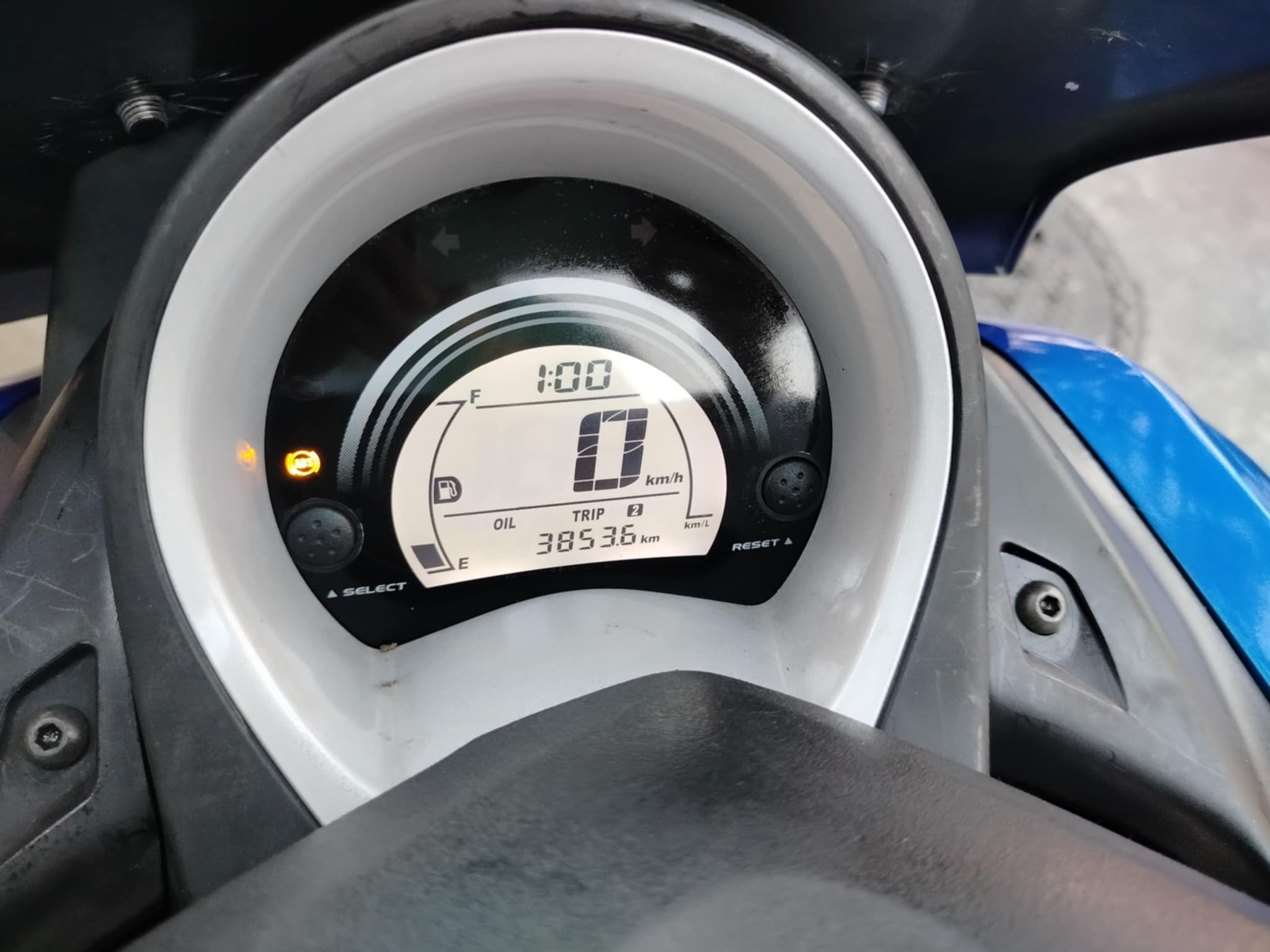 (ปิดการขาย) nmax 155 cc สีน้ำเงิน 2018 เบรค ABS หน้าหลัง