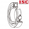 Steel Bearing ISC R144 (NSK Micro Precision) 3.175 X 6.350 X 2.380 mm.