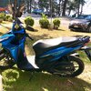 Honda Click 125 cc ให้เช่า วันละ 250 บาท รถอยู่หาดแม่รำพึง ระยอง Motorcycle for rent at Mae Rumphueng Beach Rayong 250 Baht per Day