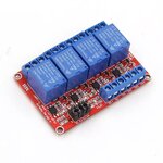 Relay Module 4 Chanel 5V รีเลย์โมดูลสำหรับ Arduino