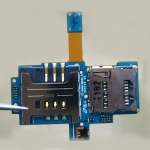 สายแพร Samsung - i9000 ( แพรซิม + MMC )