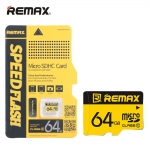 เมมโมรี่ REMAX Micro SDHC card CLASS 10 64GB รุ่น Speed Flash