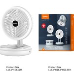 D-power JUDY (พัดลม แขวนผนัง ) JUDY PLUS + มีไฟ