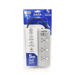 DATA รุ่น LV3695 ปลั๊กไฟ 3 ช่อง 3 สวิตซ์ 10A 2M