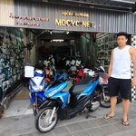 (ปิดการขายครับ) click 125 i 2017 สีน้ำเงิน รุ่นไฟหน้า led ฟรีโอนครับ