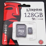เมมโมรี่การ์ด Kingston microSDHC (Class 10) 128GB