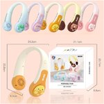 พัดลมคล้องคอ การ์ตูน CS1330 *ระบุสี