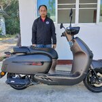 (ปิดการขาย) KEEWAY victoria 200 สีดำ 2023 รถคลาสสิคย้อนยุค 60 ร่ามสมัยด้วยระบบไฟ LED รอบคัน