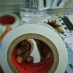 เทปกัน ฝุ่น กันรอย นิ้วมือ ขนาด 1.5 เซน