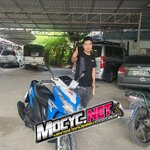 (( ขายแล้วครับ )) click 125 i สีน้ำเงิน ทะเบียนสวย