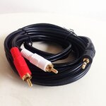 GLINK GLDC-01 หัว RCA(ต่อเสียงเข้าลำโพง1ออก2) 10M