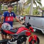 (( ขายแล้ว )) msx sf 2016 สีแดงเทา ส่งให้ถึงบ้านเลยครับ (จันทบุรี)