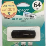 แฟลชไดร์ฟ Apacer (AH355) 64GB USB2.0