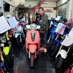 (ปิดการขาย) filano สีชมพูขาว เครื่องดีสีสวย สีใหม่ไม่ซ้ำใคร