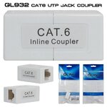 GLINK GL-392 JACK COUPLER (สีขาว)