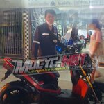 (ปิดการขาย) zoomer x สีดำแดง จดปี 2560 ไมล์ดิจิตอล เบลคคอมบาย มีระบบไอดีลิ่งสต็อป เฃ