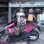 (ปิดการขายครับ) คลิก 125 สีชมพูดำ รุ่นไฟหน้า LED ล้อแม็กซ์ ภาษีปี67 ใช้ยาวๆไปเลย