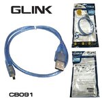 GLINK CB-091 AM/MINI5 สาย V3 สายสีฟ้า 0.7M