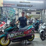 (ปิดการขายครับ) aerox สีเขียว ปี 2019 สภาพสวยไมล์น้อย โอนให้ฟรี