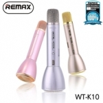 Remax WK Bluetooth Microphone Karaoke ไมโครโฟน ร้องเพลง คาราโอเกะ รุ่น WT- K10
