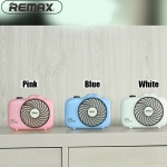 Remax Camera Shape Mini Fan F5 พัดลมพกพา ใช้แบตสำรองได้/ชาร์จ