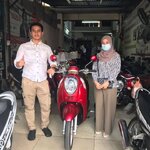 (( ขายแล้วครับ )) scoopy i สีแดง ขอบคุณน้องกีน ที่มาอุดหนุนครับ