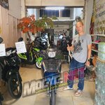 (ปิดการขาย) yamaha finn สีน้ำเงินเทา ปี 65 สตาร์ทมือ ล้อซี่