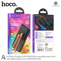 HOCO A2 10000mAh ดำ