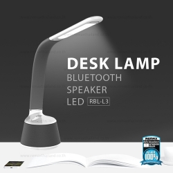 REMAX Desk Lamp With Bluetooth Speaker Illumination Bluetooth 4.0 - White