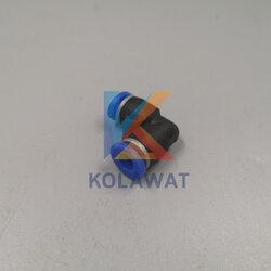 ข้องอพาสติก 2 ด้าน 6 มิล