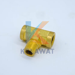 สามทางเกลียวใน 2ด้าน 1/4" เกลียวนอก 1/4"