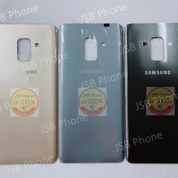 ฝาหลัง Samsung Galaxy A8 (2018) สีทอง กรม ดำ // ระบุสีที่หมายเหตุ