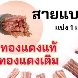 สายไฟ แบตเตอรี่ สายพ่วง(สำหรับงานหนัก) ดำ แดง สายแบตเบอร์ 70 ขนาดทองแดง0.3x990เส้น ตีเกลียว6กลุ่ม สายแบตรถบัส สายรถทัวร์ ไฟโรงงานอุตสาหกรรม