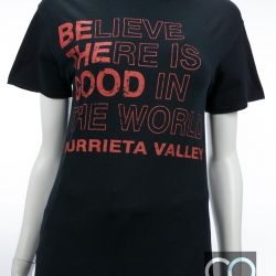 เสื้อยืด USA มือสอง GILDAN : BELIEVE THERE IS GOOD IN THE WORLD MURRIETA VALLEY (BE THE GOOD 2015-2016) ผ้า 100 คอตตอน