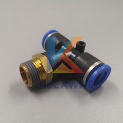 สามทางพาสติกทาง2ด้าน 12 มิล เกลียว 3หุน