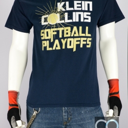 เสื้อยืดมือสอง ผ้า 100 คอตตอน ยี่ห้อ GILDAN : KLIEN COLLIN SOFTBALL PLAYOFF
